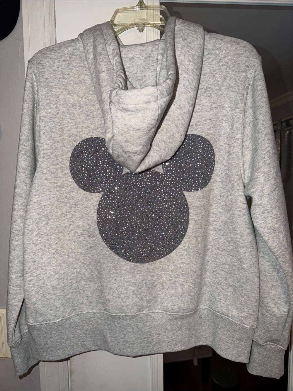 Sparkle Disney Ear Gray Hoodie